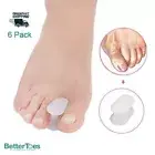 Silicone GEL Toe Spacer Toe Separators Bunion Corrector Hallux No Loop USA BONUS