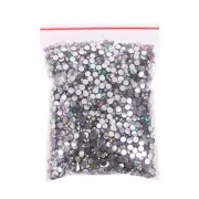 5000pcs Flat Back Round Crystal Rhinestones for Art