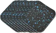 Treadmill Mats for Carpet 8 Pack Exercise Pad Rubber Mats for Gym Home Workout Safety