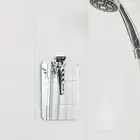 VISO Frameless Shower Mirror Fog-free,Shatter-proof acrylic Chrome hook razor ho