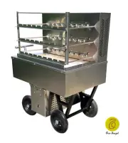 Brazilian Charcoal Grill - 23 Skewers - Professional Grade - BBQ Catering Master