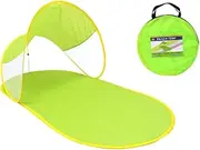 Generic Beach Shelter Easy Setup Beach Tent Light Facial Head Shadow Baldachin for Camping Garden Family Picnic Summer, Green