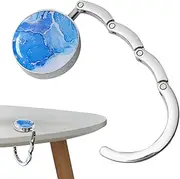 [mercenary] Purse Holder for Table | Round Foldable Purse Holder,Purse Holder Hook, Bag Holder for Table, Desk Hook, Bag Hanger for Women and Girl for Table Tops for Purse