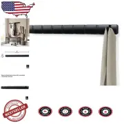 Sleek 8 Hook Antique Finish Wall Coat Rack - Perfect for Entryway Organization