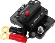 SOESFOUFU 30 Audio Fuse Holder Disconnect Amp Block Solar Panel Disconnect Switch Solar Disconnect Switch Circuit Break Switch Boat Fuse Panel Circuit Breaker Receiver