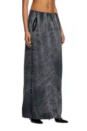 [Diesel] Diesel - Balloon-shaped maxi skirt - Skirts - Woman - Black L Black