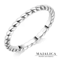 在飛比找momo購物網優惠-【Majalica】925純銀戒指.求婚戒.新年禮物(銀色)