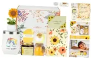 Sunflower Gifts for Women,10PCS Gift Baskets for Sunflower-Get Well Soon
