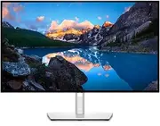 Dell U2722D UltraSharp 27 Inch QHD (2560x1440) Monitor, 60Hz, IPS, 5ms, 100% sRGB, 2X USB-C, 2X DisplayPort, HDMI, 3X USB, Silver