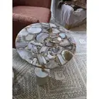 Agate Coffee Table Top, Agate Geode Table For Home Center Furniture Decor Top