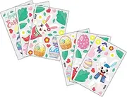 ERINGOGO 6 Sheets Rabbit Stickers of Window Clings for Festive Decoration for Home Shop Windows and Party Scenes