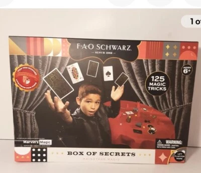 Magic Tricks Marvins Main Stage Magic Box Of Secrets 125 Magic Tricks
