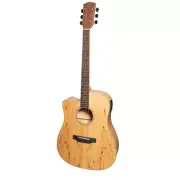 Martinez '31 Series' Spalted Maple Acoustic-Electric Dreadnought Cutaway Guitar