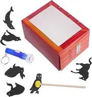 1 Set DIY Shadow Puppets Educational Traditional Puppet Theater Kit for Interactive Storytelling for Creative Learning Dramatic Performances