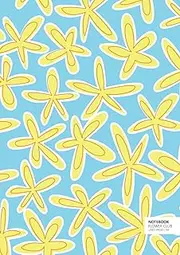 Flower Club - A4: (Sky Blue Edition) Fun notebook 192 lined pages (A4 / 8.27x11.69 inches / 21x29.7cm)