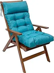 Outdoor Chair Cushion,Waterproof Patio Chair Cushion,High Back Chair Cushion 122 * 55CM(D)