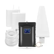 Cell Booster for Office & Multi-Room, Cell Phone Signal Booster with 2 Indoor...