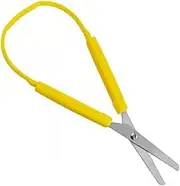 Safety Stationery Scissors Accessories DIY Crafting Tool Paper Shear, Yellow
