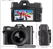 Digital Camera 4K 48MP 16X Anti-Shake Vlogging Camera - NEW