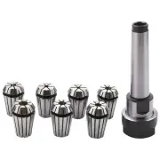 5X(1set MT2 ER20 M10 MTB2 Collet Chuck Morse#2 Taper ToolHolder+7pcs spring9236