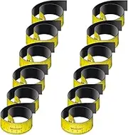 Westcott E-15990 00 I Ruler, Flexible, Magnetic Back, 30 cm, 12 pcs, Yellow/Black