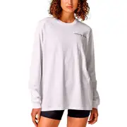 Running Bare Womens Hollywood 2.0 90s Long Sleeve Relax Tee