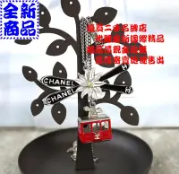 在飛比找Yahoo!奇摩拍賣優惠-優買二手名牌店 CHANEL 紅 白 黑 琺瑯 纜車 小白花