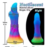 anal gape butt plug glow liquid Silicone anus but lubricant anal 66