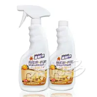 在飛比找樂天市場購物網優惠-【柔軟熊】橘油廚房強效清潔劑1+1組合 (噴槍瓶600ml+