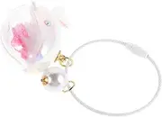 [Healeved] Whale Keychain Ornament Lovely Whale Pendant Durable Keychain Decoration for Bags Cars present for Couples Friends Charming Sturdy Keyring Accessory
