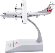Pre-Built Model Aircraft 11CM 1/200 Scale Miniature Model Collectible Airplane for Japan Airlines ATR42-600 JA12HC Metal Aircraft Replica Miniature Airplane Model