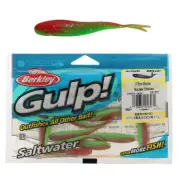 Berkley Gulp Minnow Micro Soft Bait 8cm Nuclear Chicken Qty 12