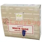 Incense Satya Cones White Sage Scents Smoke Fragrance Meditation Aroma