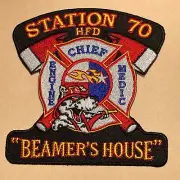 HFD Station 70 "Beamer's House" Fire Dept. patch