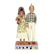 Beetlejuice by Jim Shore Adam & Barbara Scary Masks