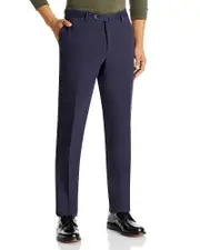 PT01 Delave Stretch Tricotine Slim Fit Dress Pants