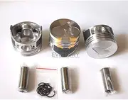 for kubota D1305 Rebuild Overhaul kit Piston Gasket + crankshaft + 1pc conrod