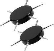 Generic Nail Art Pen Set 2pcs Circular Dotting Tool Nail Enhancement Tools Nail Design Pens for Women Steel Tip Home Use