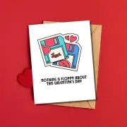Floppy Valentine's Day Card Funny Adult