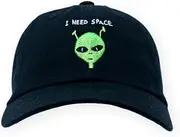 [Unfortunate Portrait] I Need Space Hat Black, Black, One Size