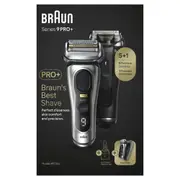 Braun Series 9 Pro+ 9577CC Wet & Dry Shaver with Power Case 6-in-1 SmartCare center [9577CC]