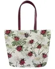 Ladybird design Large Sized Tapestry Hand Bag - Shoulder Bag Signare