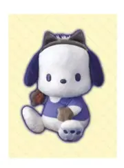 Sanrio Pochacco Narynari Halloween Big Plush Doll Cat 30cm from Japan