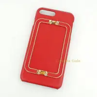 在飛比找Yahoo!奇摩拍賣優惠-韓風小羊皮方扣支撐架機殼 火紅 For IPhone 7pl
