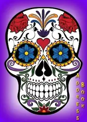 Address Book with Web pages Day of the Dead 1-3