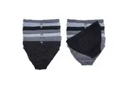 Rio 14 Pack Mens Cotton Plain Hipster Briefs Undies Underwear Grey Black Bulk MXL47W