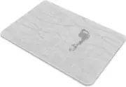 Stone Bath Mat, Diatomaceous Earth Bath Mat Stone - Non-Slip Stone Bath Mats for
