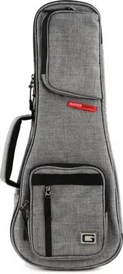 Gator GT-UKE-SOP-GRY Transit Series Soprano Ukulele Gig Bag - Grey