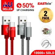2x Fast Charging USB Type C Cable For Samsung S9 S10 S20 S21 Ultra Note20 HUAWEI