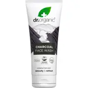Dr Organic Face Wash Activated Charcoal 200ml